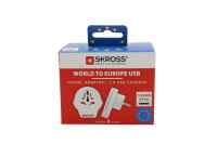 Skross World to Europe USB White, Retail