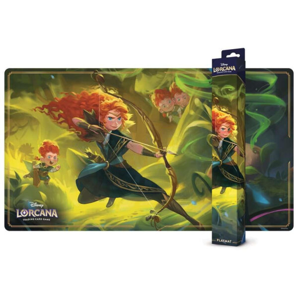 Disney Lorcana: Set 12 - Unbekannte Wildnis - Spielmatte Merida