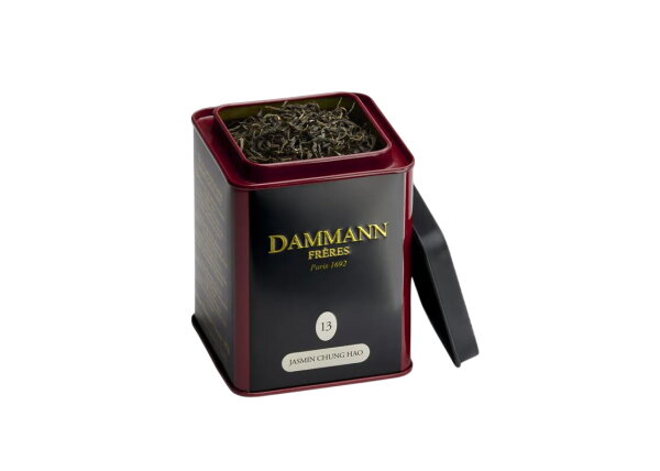Dammann Frères Grüner Tee (aromatisiert) - Jasmin (100 Gramm Dose, loser Tee)