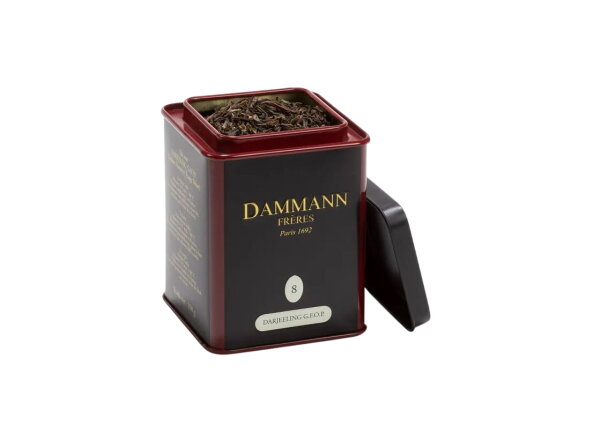 Dammann Frères Schwarztee - Darjeeling (100 Gramm Dose, loser Tee)