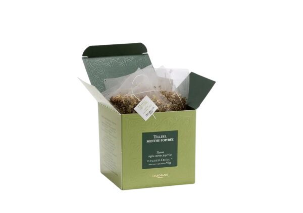 Dammann Frères Kräutertee - Lindenblüte-Pfefferminze (25 Beutel)