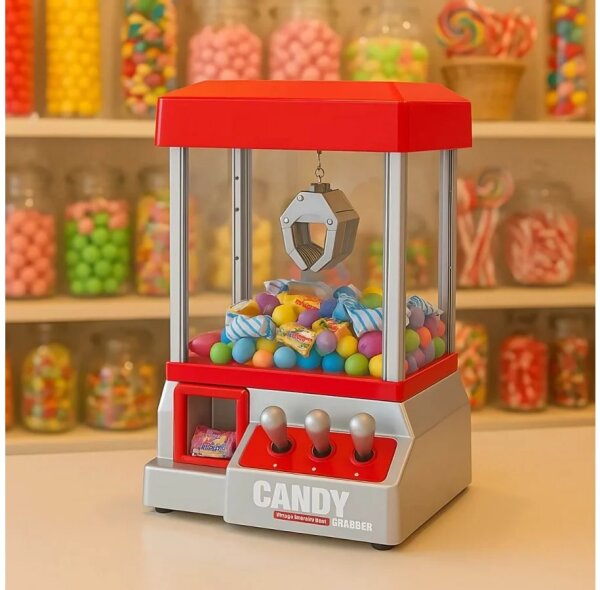 Candy Grabber Süßigkeiten-Automat - Greifautomat für Kinder