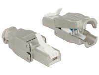 Delock RJ45 Stecker Cat.6A STP werkzeugfrei