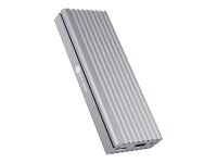 ICY BOX IB-1817Ma-C31, Type-C® USB 3.2 Gen 2 zu PCIe NVMe M.2 2230/2242/2260/2280 SSD Gehäuse mit Schreibschutz