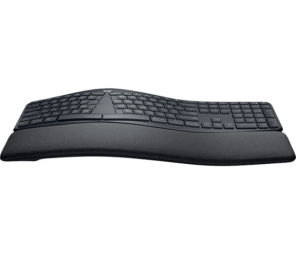 Logitech K860 ERGO - ergonomische Tastatur - kabellos DE - grafit
