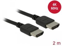 Delock Premium HDMI Kabel 4K 60 Hz 2 m