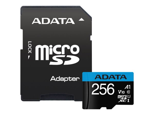 ADATA Premier 256 GB MicroSDXC UHS-I Klasse 10