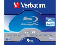 Verbatim 43748 Leere Blu-Ray Disc BD-R 50 GB 5 Stück(e)