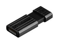 Verbatim PinStripe - USB-Stick 64 GB - Schwarz