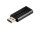 Verbatim PinStripe - USB-Stick 64 GB - Schwarz