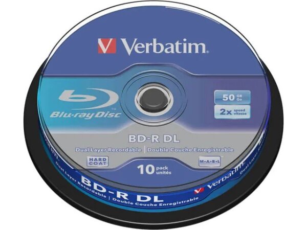 Verbatim 43746 Leere Blu-Ray Disc BD-R 50 GB 10 Stück(e)