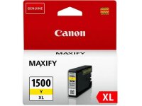 Canon PGI-1500XL Tinte Gelb mit hoher Reichweite