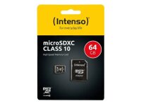 Intenso 64GB MicroSDHC MicroSDXC Klasse 10