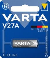 Varta V27A Einwegbatterie LR27A Alkali
