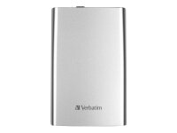 Verbatim Portables Festplattenlaufwerk Store n Go USB 3.0, 1 TB, Silber