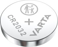 VARTA Lithium Coin CR2032 3V Batterie (1er Pack)