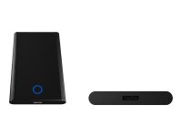 ICY BOX IB-273StU3, Ext. HDD-Gehäuse, 1x 2,5" SATA HDD zu USB 3.2 Gen 1 Host, blaue Kreisbeleuchtung, Aluminium, schwarz