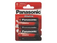1x2 Panasonic Alkaline Power Mono D LR 20