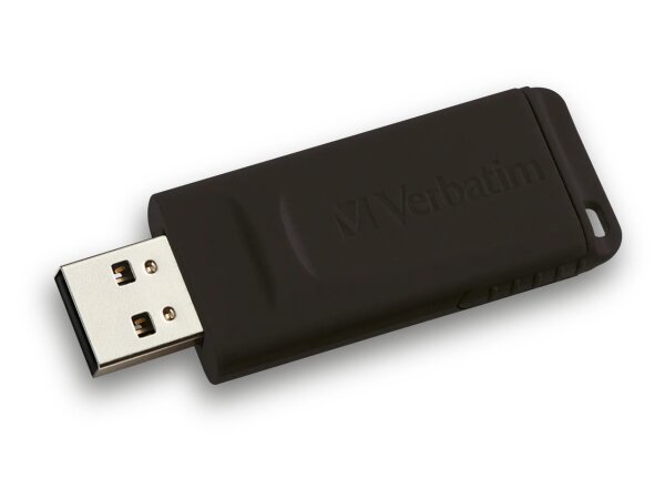 Verbatim Slider - USB-Stick 16 GB - Schwarz