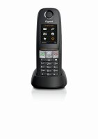 Gigaset E630HX Mobilteil IP65 mit Ladeschale - schwarz