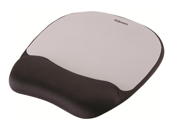 Fellowes 9175801 Mauspad Schwarz, Silber