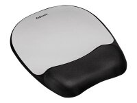 Fellowes 9175801 Mauspad Schwarz, Silber