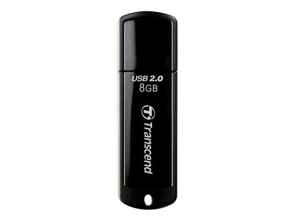 Transcend JetFlash elite JetFlash 350 USB-Stick 8 GB USB Typ-A 2.0 Schwarz