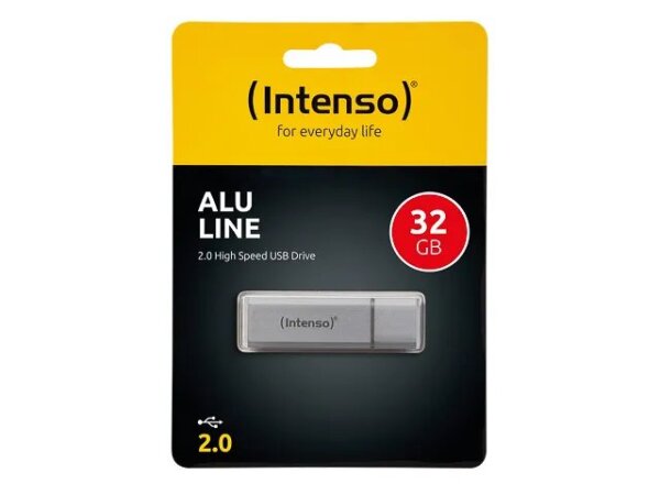 Intenso Alu Line USB-Stick 32 GB USB Typ-A 2.0 Silber