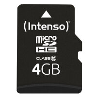 Intenso 4GB MicroSDHC Klasse 10