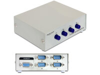 Delock Seriell Umschalter RS-232 / RS-422 / RS-485 4-Port...