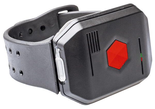 distyNotruf NEO, mobiles Notfallarmband für Zuhause