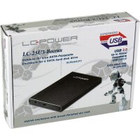LC-Power LC-25U3-Becrux Schwarz 2.5"