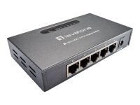 LevelOne GEU-0523 Netzwerk-Switch Unmanaged Gigabit Ethernet (10/100/1000) Schwarz