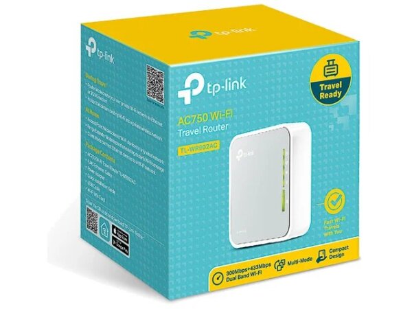 TP-Link Tragbarer AC750-WLAN-Router