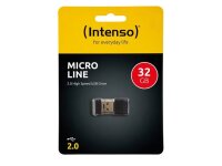 Intenso Micro Line USB-Stick 32 GB USB Typ-A 2.0 Schwarz