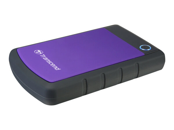 Transcend StoreJet TS1TSJ25H3P Externe Festplatte 1 TB 5400 RPM 2.5" Micro-USB B 3.2 Gen 1 (3.1 Gen 1) Schwarz, Violett
