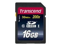 Transcend TS16GSDHC10 Speicherkarte 16 GB SDHC NAND...