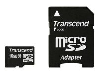 Transcend TS16GUSDHC10 Speicherkarte 16 GB MicroSDHC NAND...
