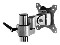 ICY BOX IB-MS505-TI, Monitorständer mit Tischhalterung für drei Monitore bis zu 32’’ (81 cm) und USB/Audio Unterstützung