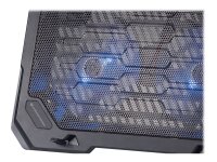 Conceptronic THANA01B Llaptop-Kühlpad 39,6 cm (15.6") Schwarz