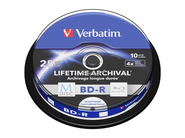 Verbatim M-Disc 4x BD-R 25 GB 10 Stück(e)