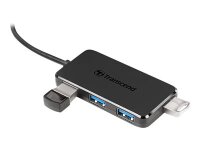 Transcend HUB2C USB 3.2 Gen 1 (3.1 Gen 1) Type-C Schwarz