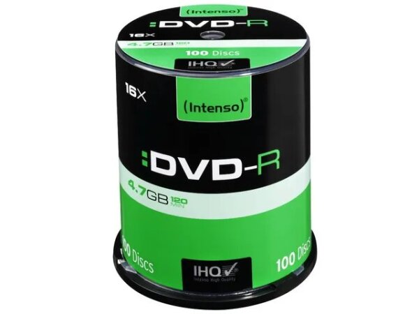 INTENSO DVD-R 4.7GB 16x (100) CB