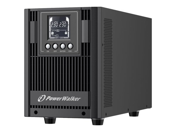 PowerWalker VFI 2000 AT Unterbrechungsfreie Stromversorgung (USV) Doppelwandler (Online) 2 kVA 1800 W 4 AC-Ausgänge