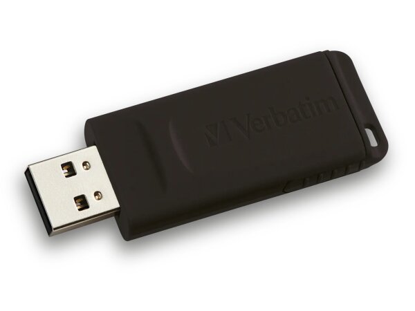 Verbatim Slider - USB-Stick 128GB - Schwarz