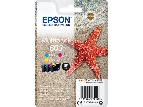 Epson Multipack 3-colours 603 Ink