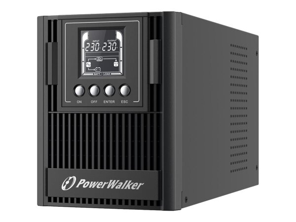 PowerWalker VFI 1000 AT Unterbrechungsfreie Stromversorgung (USV) Doppelwandler (Online) 1 kVA 900 W 3 AC-Ausgänge