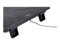 Conceptronic THANA06B Llaptop-Kühlpad 39,6 cm (15.6") Schwarz