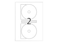 Herma CD-Etiketten rund 116 25 Blatt DIN A4 50 Stück...