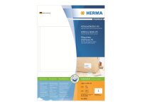 HERMA Adressetiketten A5 weiß 148,5x205 mm Papier...